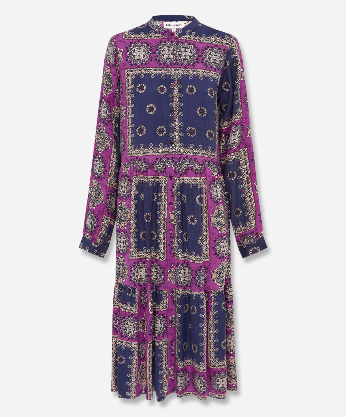 KaiaLL Midi Dress LS