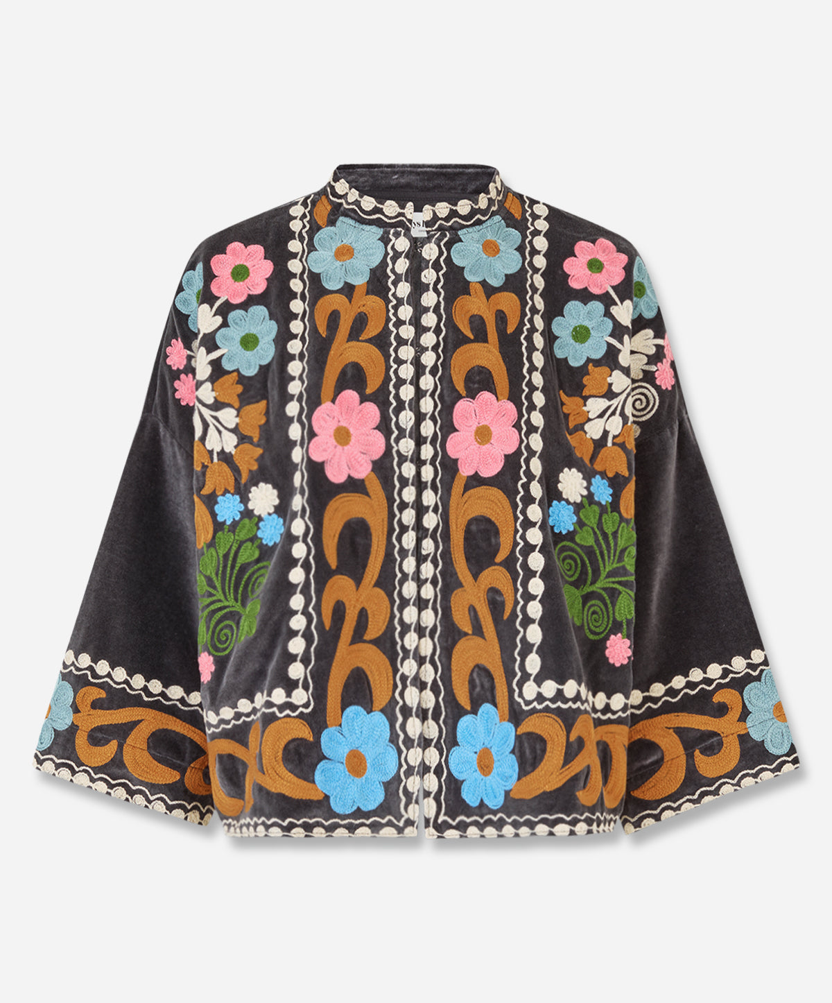 AmbyLL Embroidered Velvet Jacket