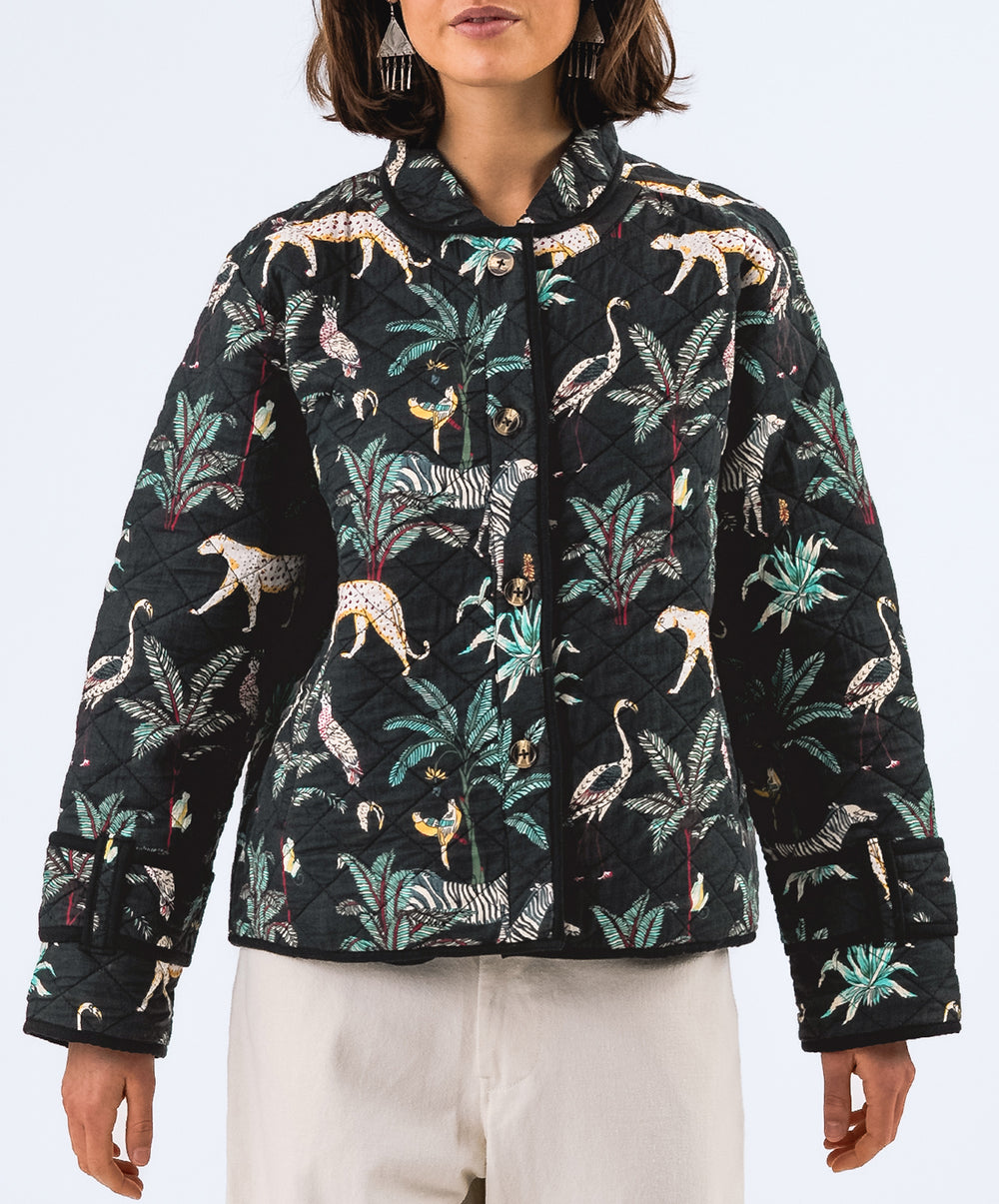 ViolaLL Quilted Cotton Jacket