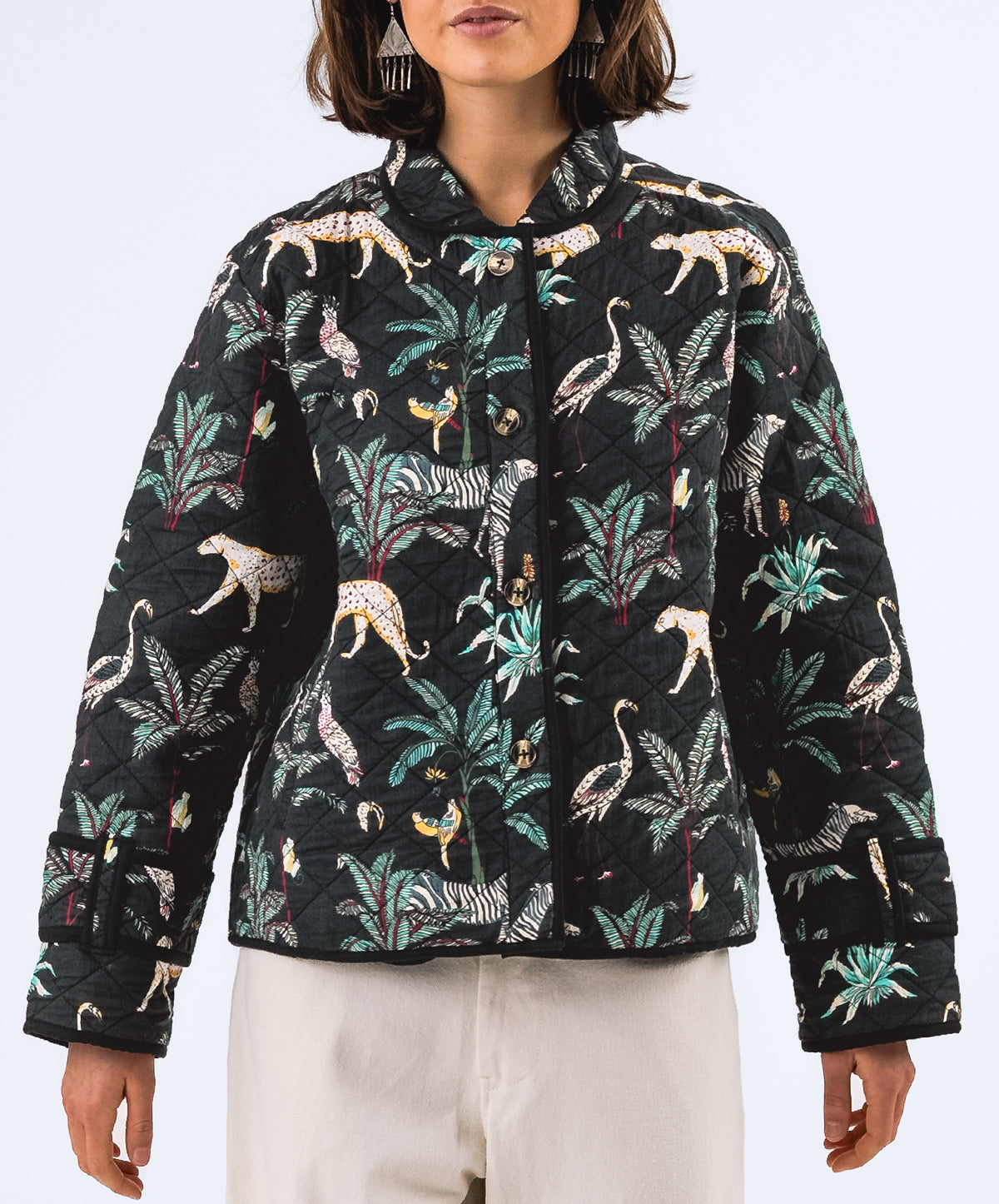 ViolaLL Quilted Cotton Jacket