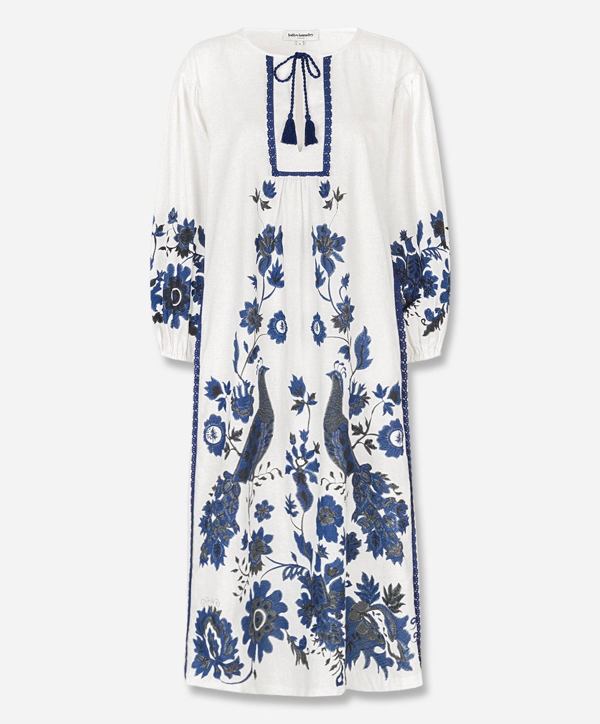 SiloLL Printed Cotton Maxi Dress