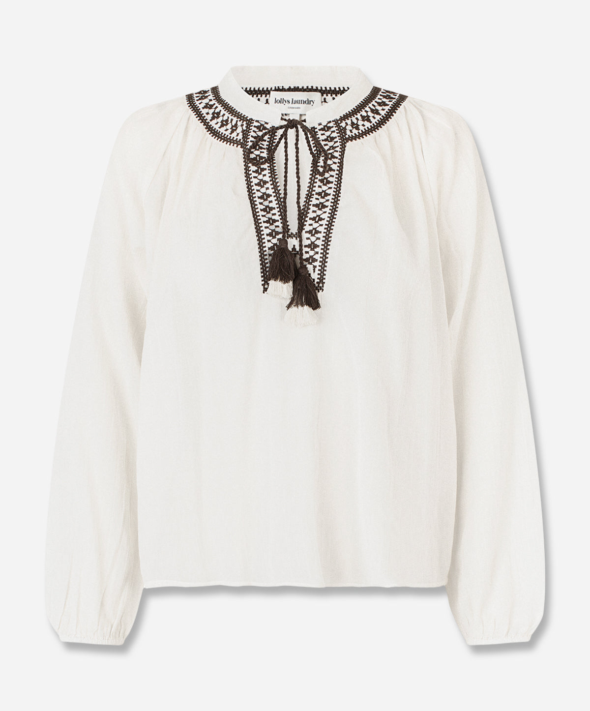 BiharLL Embroidered Cotton Blouse