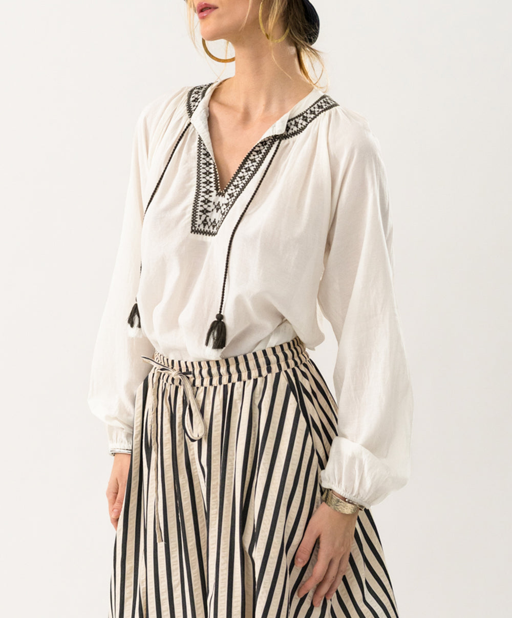 BiharLL Embroidered Blouse