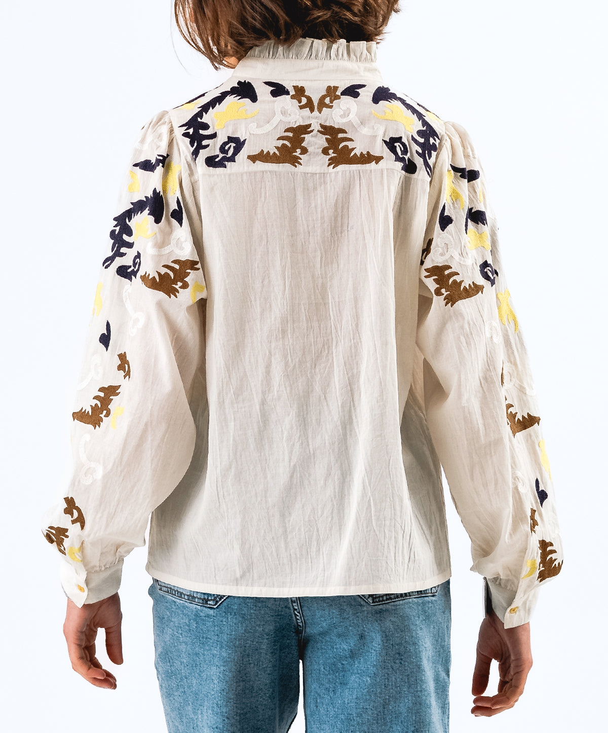FengaLL Embroidered Cotton Shirt