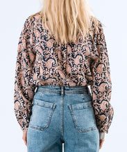 Load image into Gallery viewer, RiverLL Paisley-Print Shirt