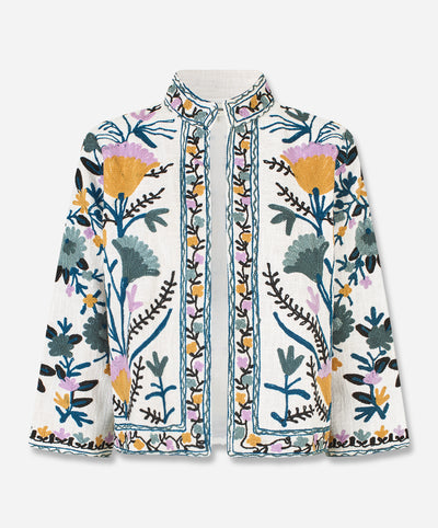 SadieLL Embroidered Cotton Jacket