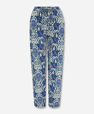 BillLL Paisley-Print Cotton Pants