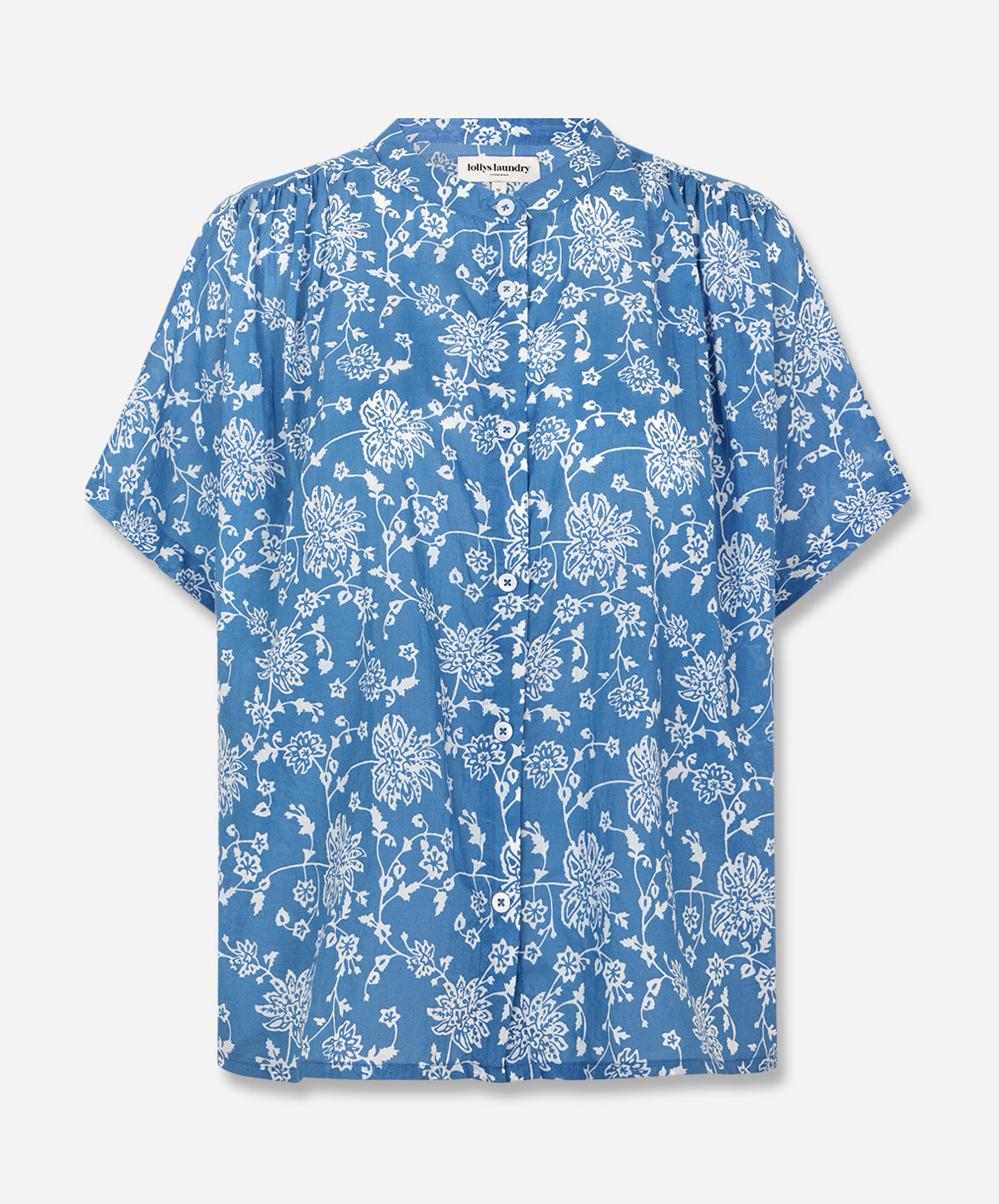 MyaLL Floral-Print Voile Shirt