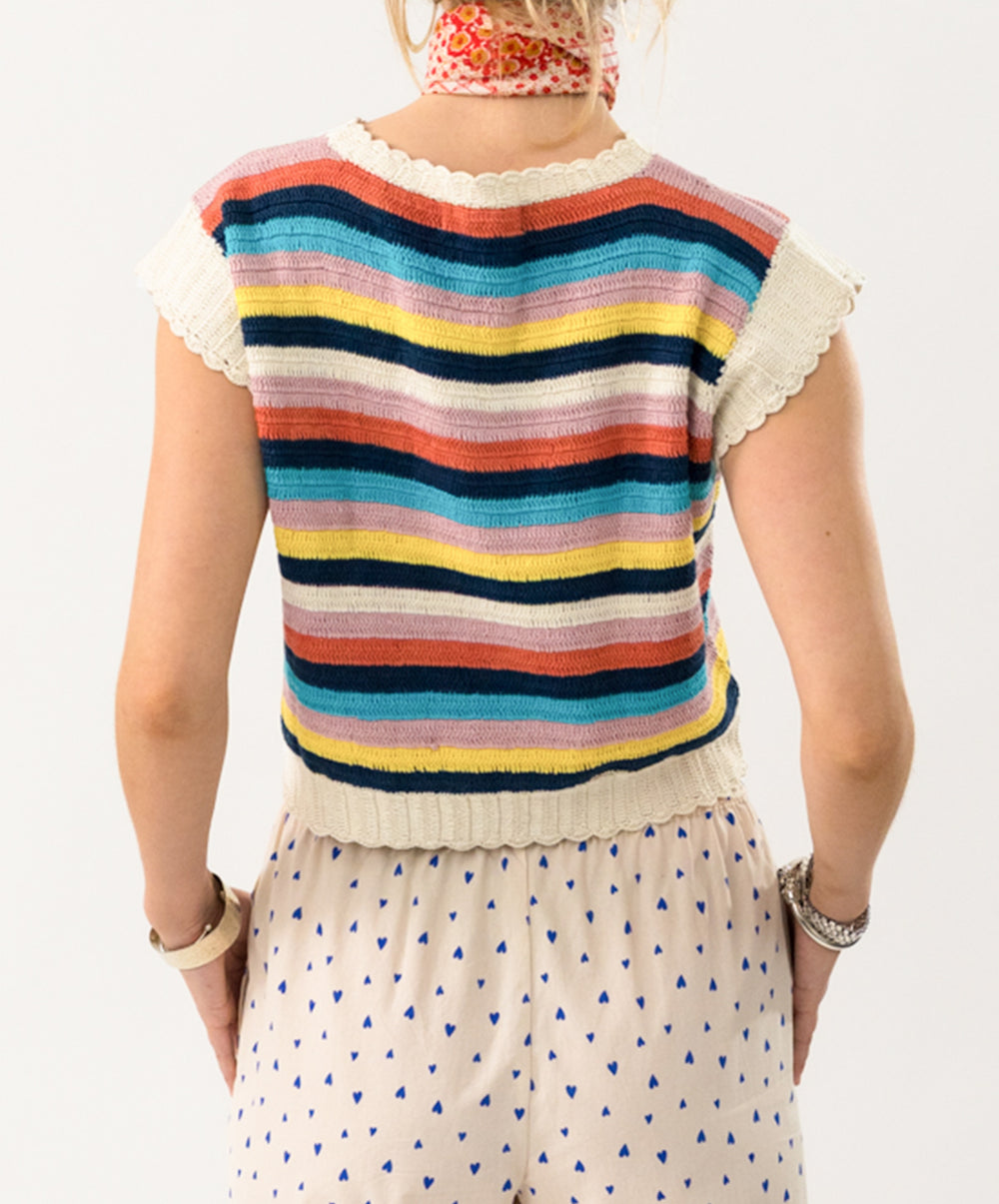 ChicagoLL Crocheted Cotton Top