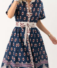 Load image into Gallery viewer, MataLL Printed Cotton Midi Dress