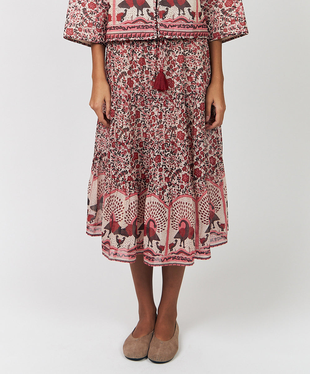 SunnyLL Midi Skirt