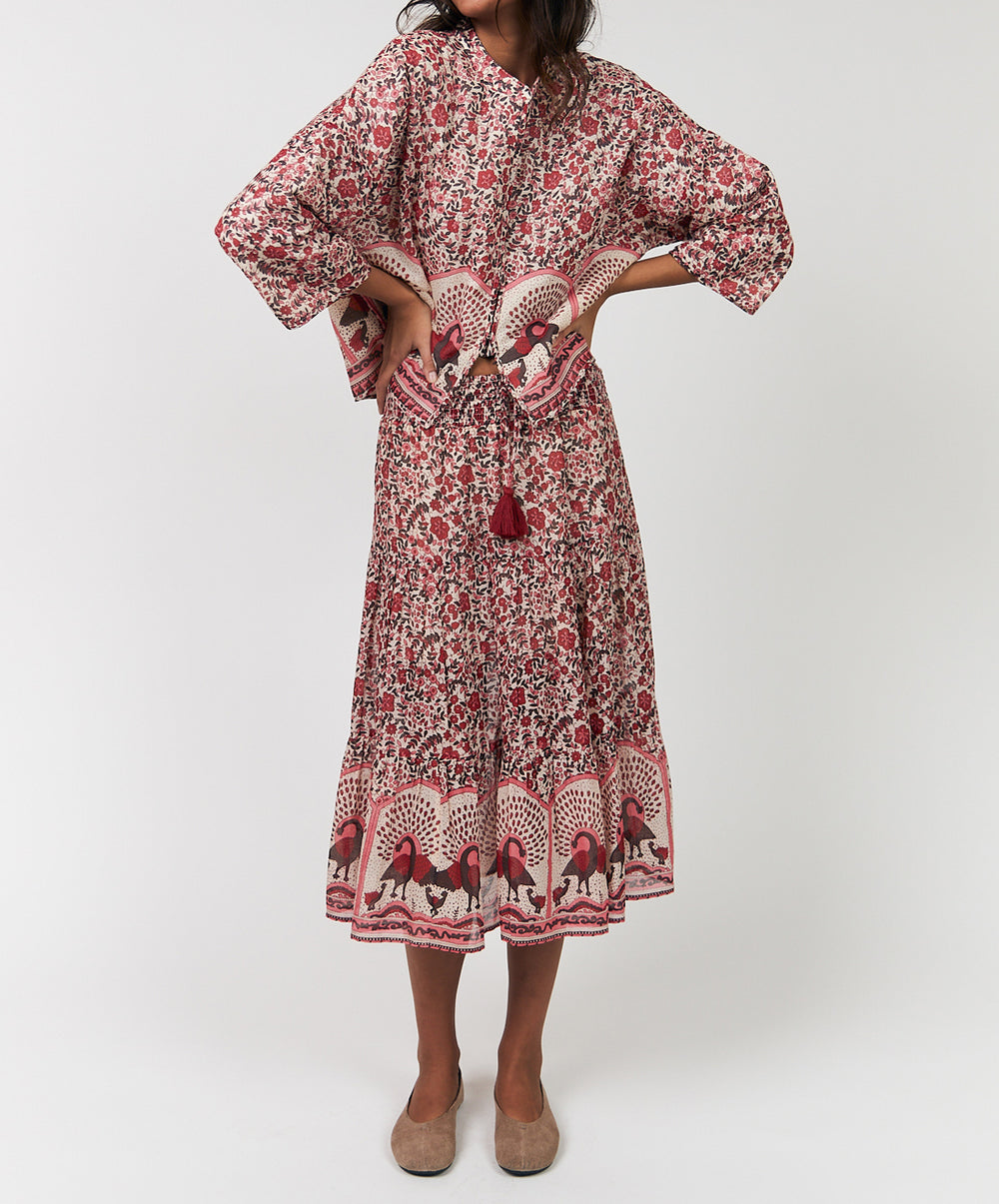 SunnyLL Midi Skirt