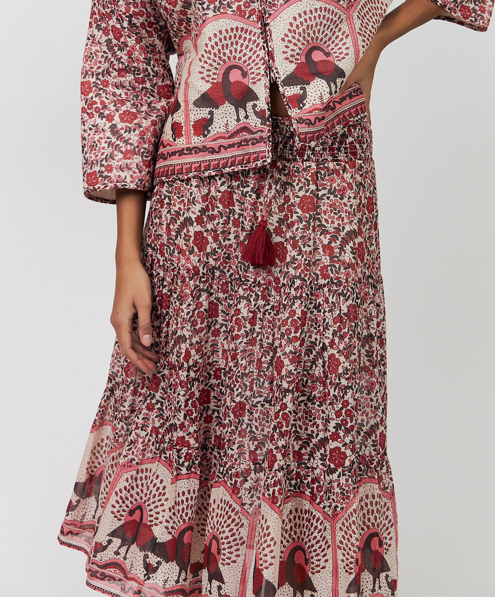 SunnyLL Midi Skirt