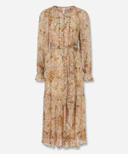 Load image into Gallery viewer, Damask Button Through Gown