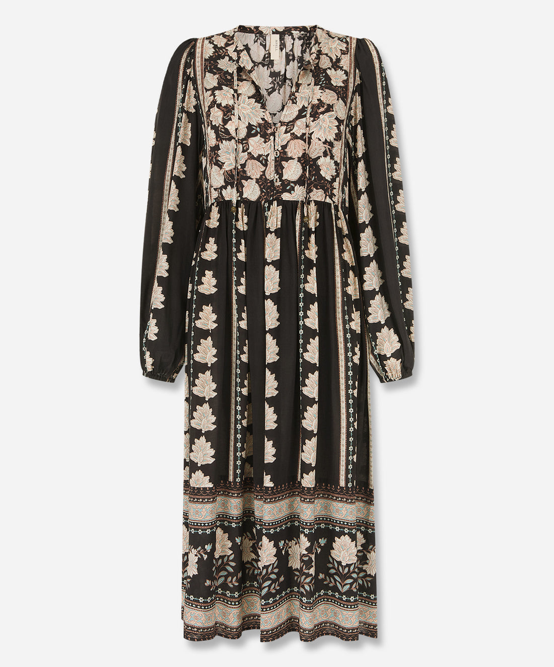 Petalwood Boho Midi Dress