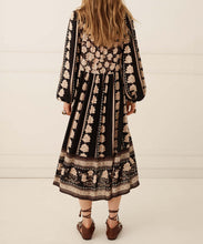 Load image into Gallery viewer, Petalwood Boho Midi Dress