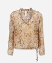 Load image into Gallery viewer, Damask Long Sleeve Blouse