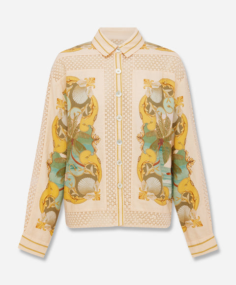 Sand Royal Sea Crochet Shirt