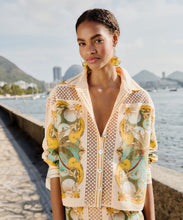 Load image into Gallery viewer, Sand Royal Sea Crochet Shirt