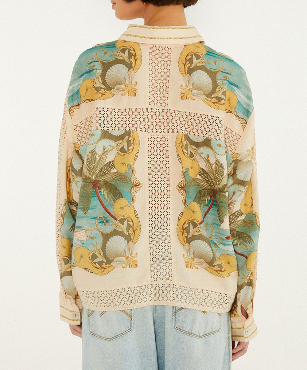 Sand Royal Sea Crochet Shirt