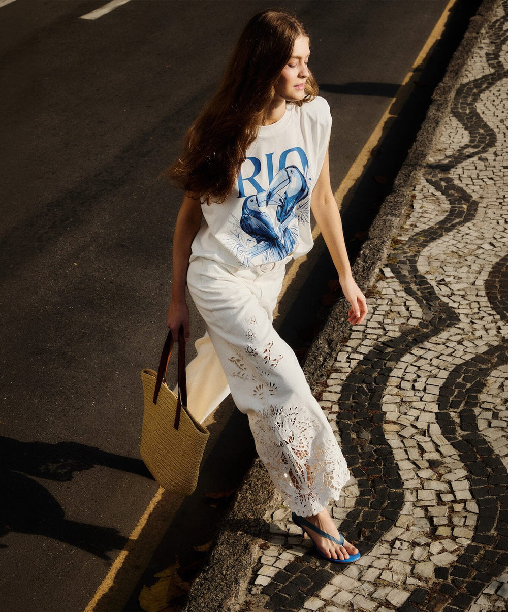 Toucan Rio Shoulder Pads Tank Top