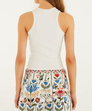 Load image into Gallery viewer, Off-White Tucanissimo Embroidered Organic Cotton Tank Top