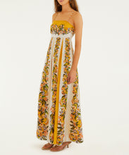 Load image into Gallery viewer, Hilo Stripes Sand Maxi Dress
