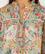 Load image into Gallery viewer, Multicolor Rendeira Cutwork Long Sleeve Blouse