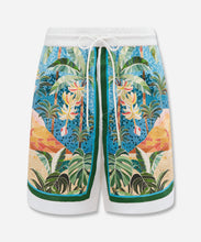 Load image into Gallery viewer, Multicolor Rio Mosaic Drawstring Pockets Shorts