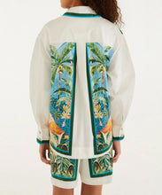 Load image into Gallery viewer, Multicolor Rio Mosaic Drawstring Pockets Shorts