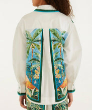 Load image into Gallery viewer, Multicolor Rio Mosaic Collared Buttoned Shirt