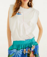 Load image into Gallery viewer, Off-White Fishing Dreams Padded Shoulder T-Shirt