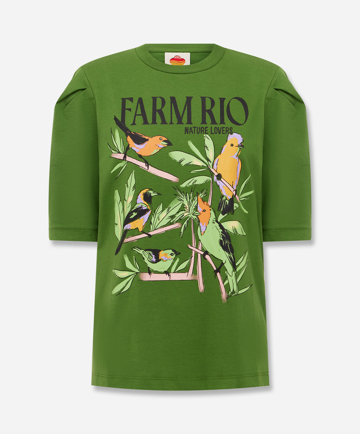 Nature Lovers Puff Sleeve T-Shirt