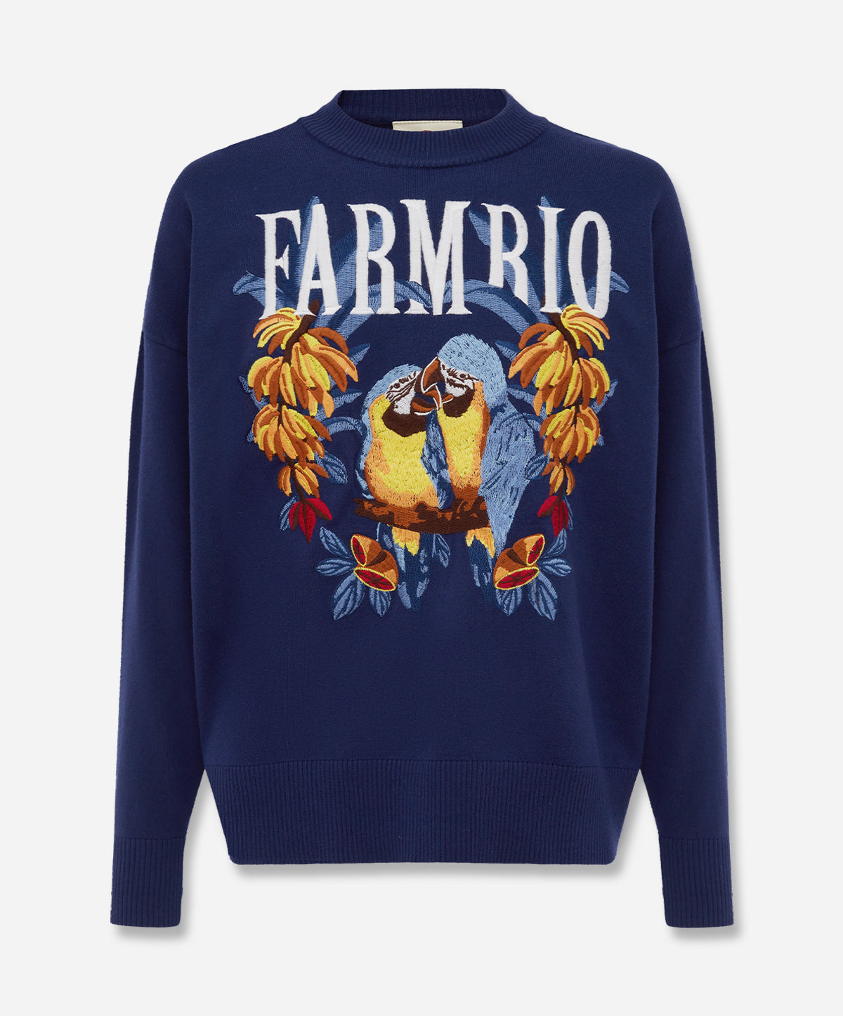 Love Birds Embroidery Sweater