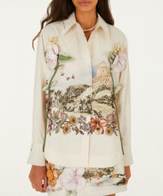 Load image into Gallery viewer, Toile De Rio Off-White Long Sleeve Shirt