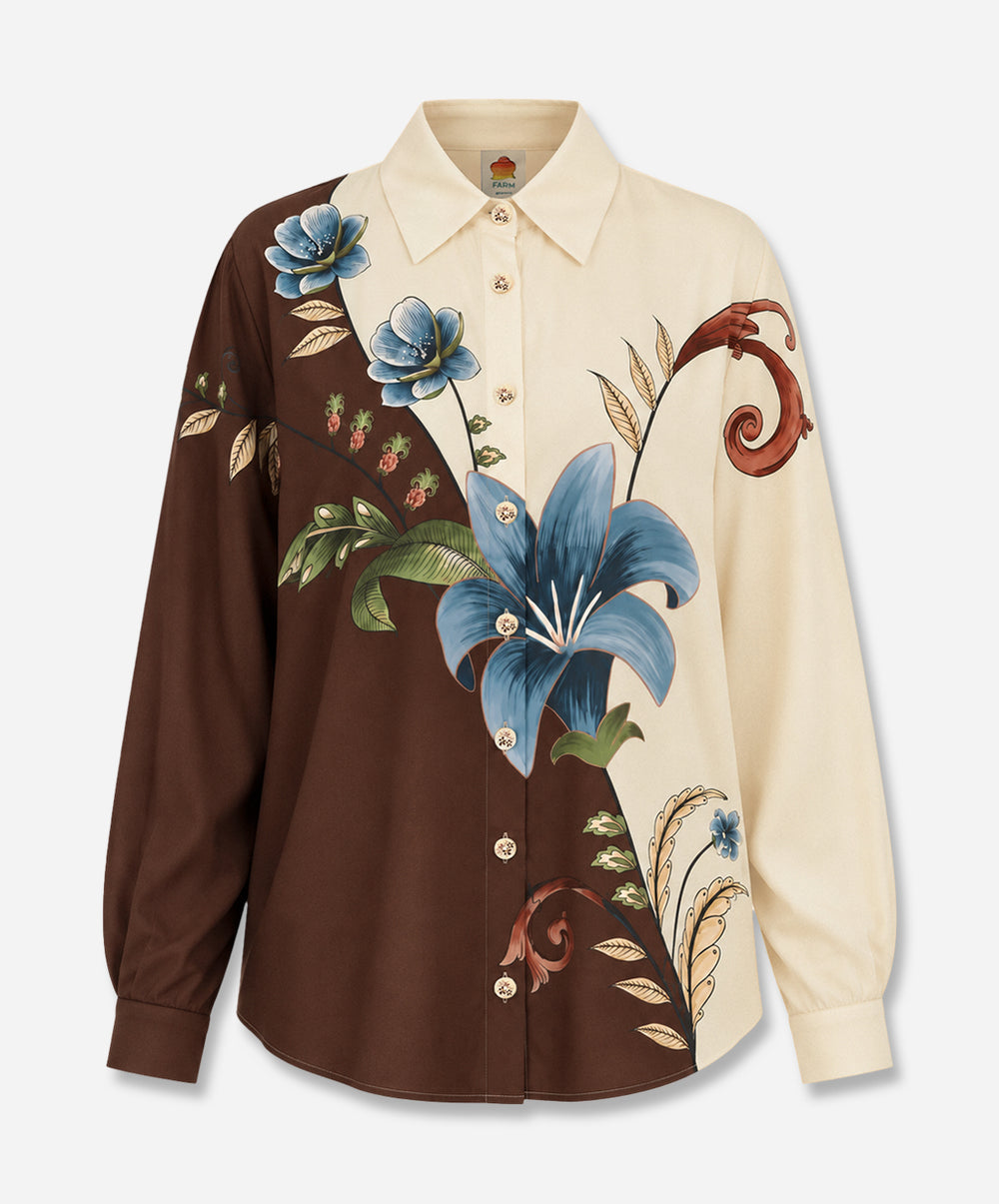 Millena Buttoned Collared Shirt