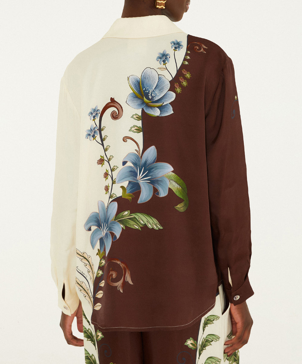 Millena Buttoned Collared Shirt