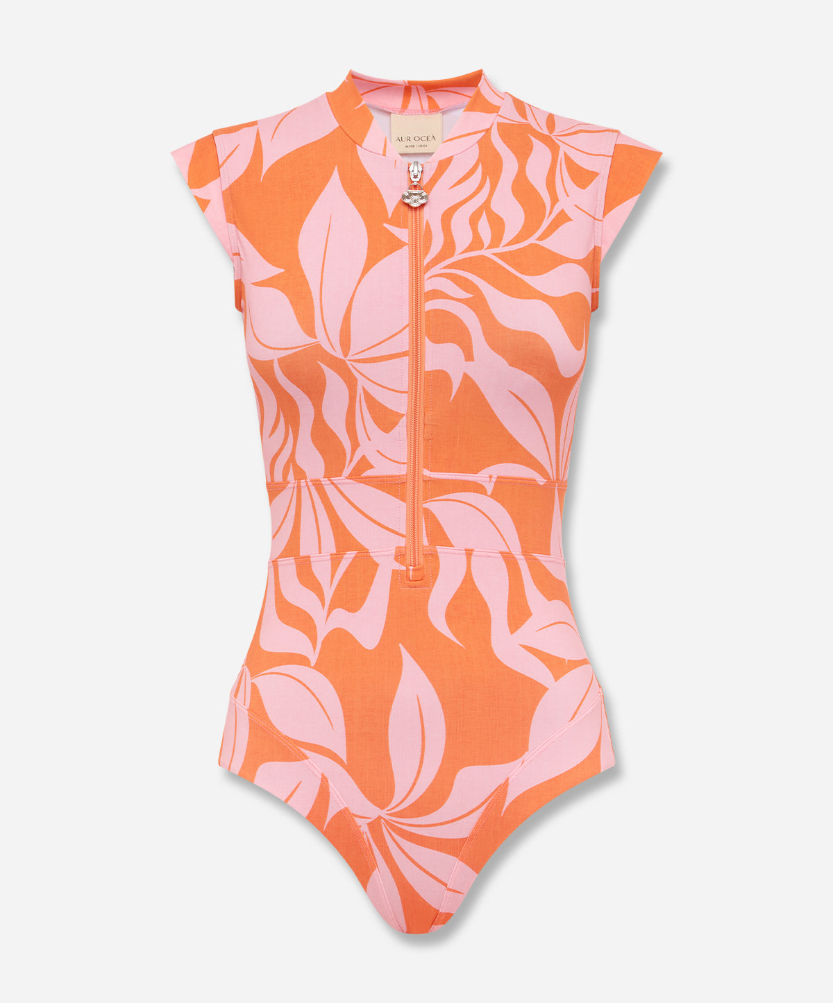 BRASILE Panelled Cap Sleeve One Piece
