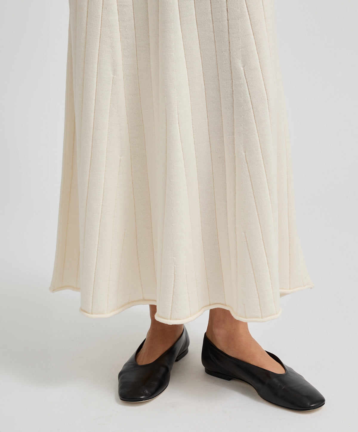 Fine Rib Skirt