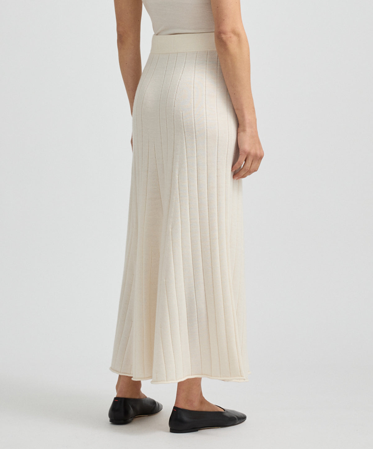 Fine Rib Skirt