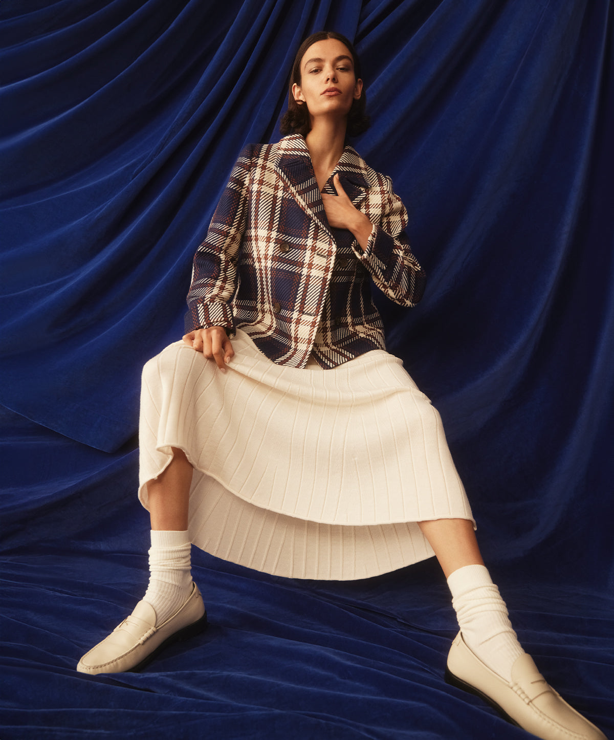 Fine Rib Skirt