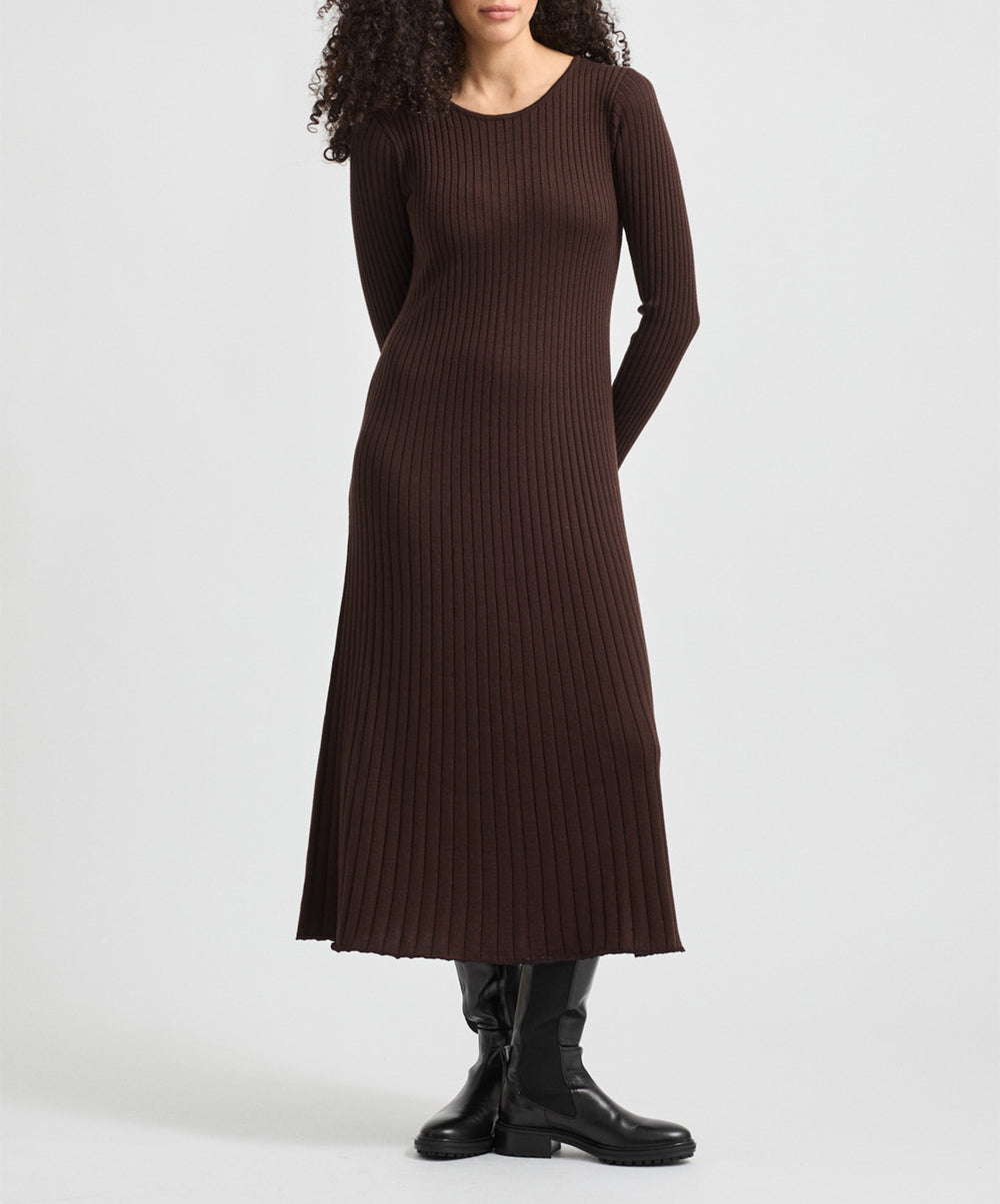 Fine Rib Dress