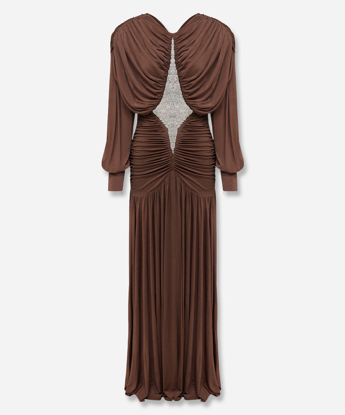 Silvio Ruched Midi Dress