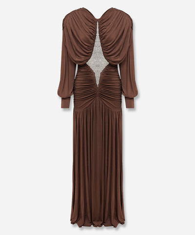 Silvio Ruched Midi Dress