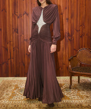 Load image into Gallery viewer, *PRE-ORDER* Silvio Ruched Midi Dress