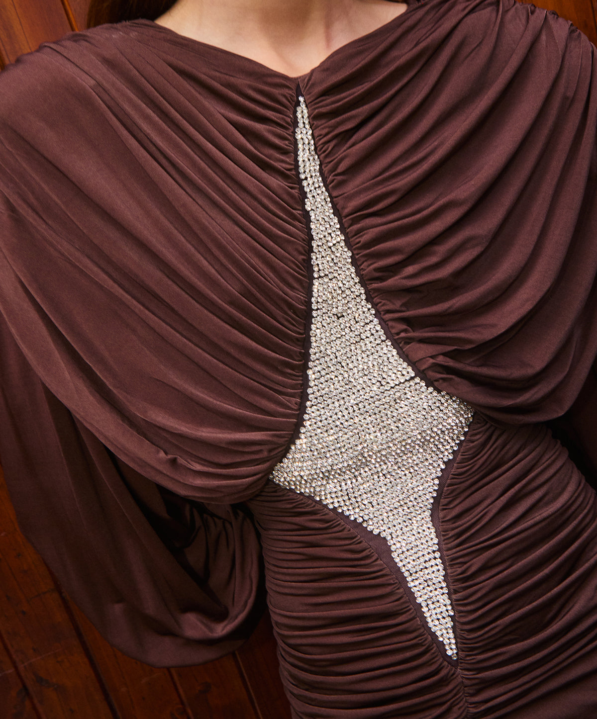 Silvio Ruched Midi Dress
