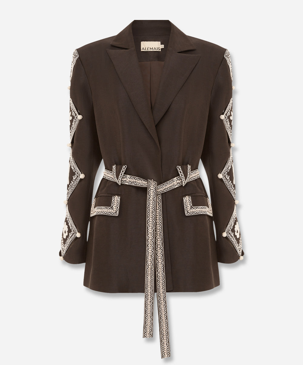 Leandra Corded Blazer