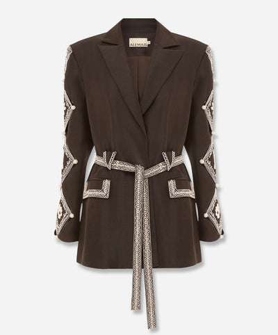 Leandra Corded Blazer