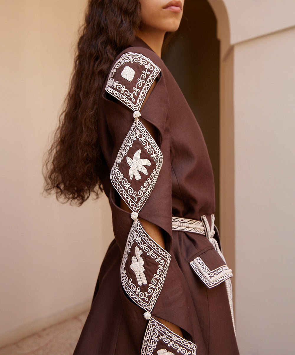 Leandra Corded Blazer