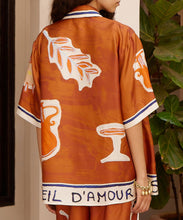 Load image into Gallery viewer, Soleil D&#39;Amour Silk Shirt